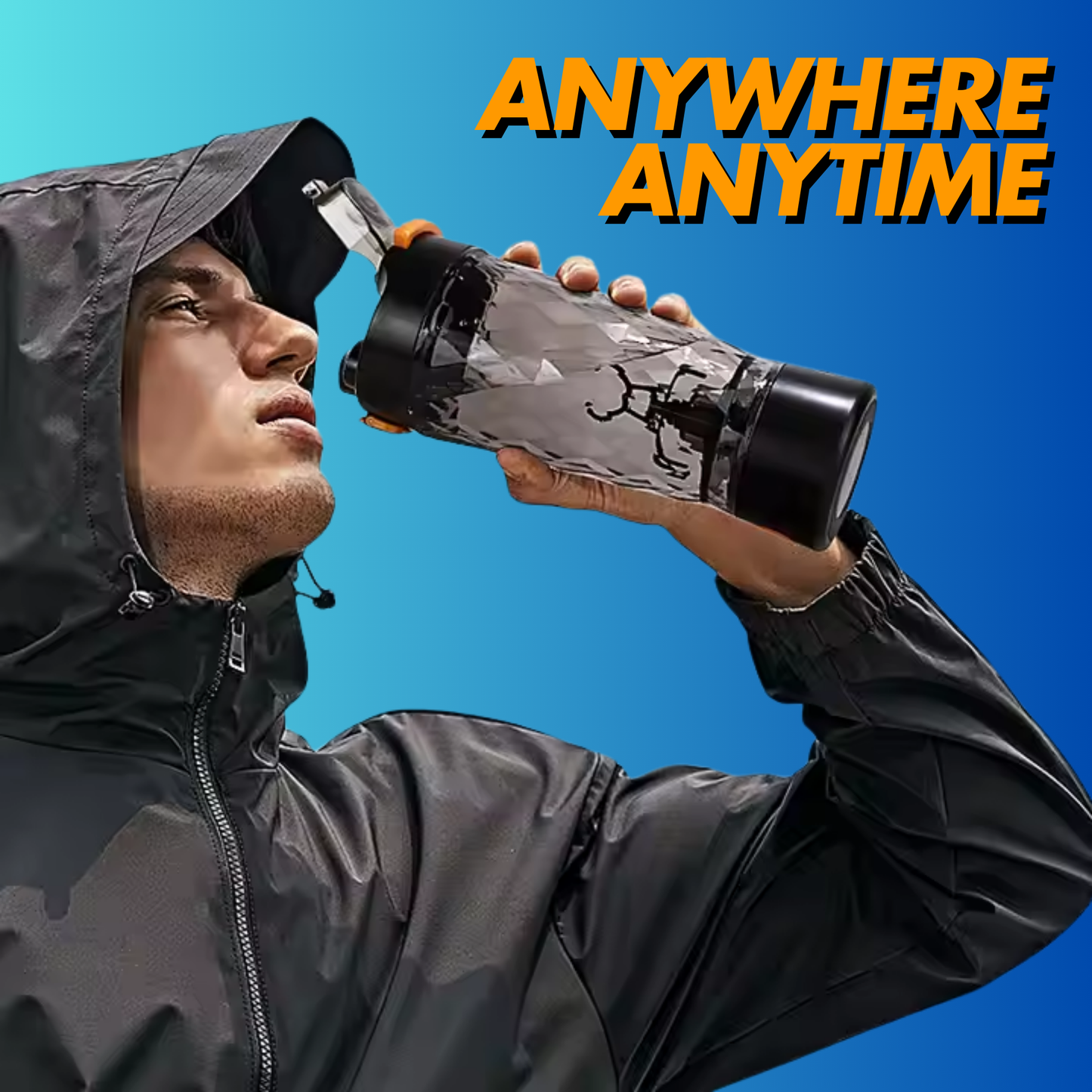 Rechargeable Shaker Bottle - ShakeVue Mixing Cup